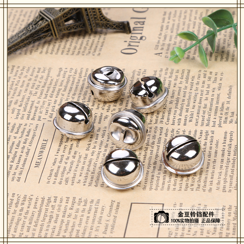 Accessories Silver Iron Bell pet Bell necklace Pendant