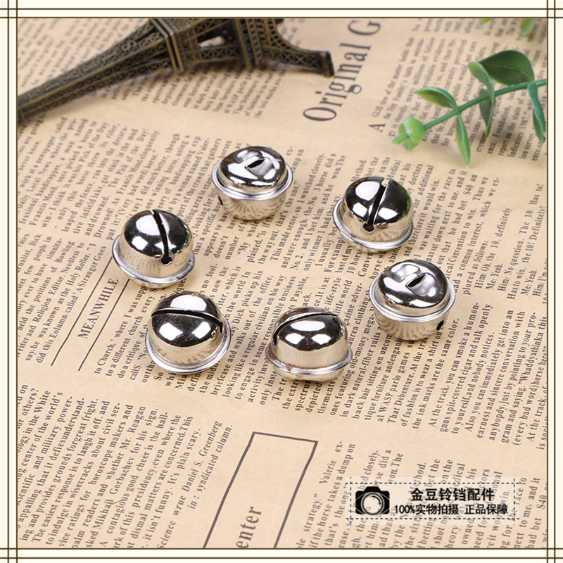Accessories Silver Iron Bell pet Bell necklace Pendant