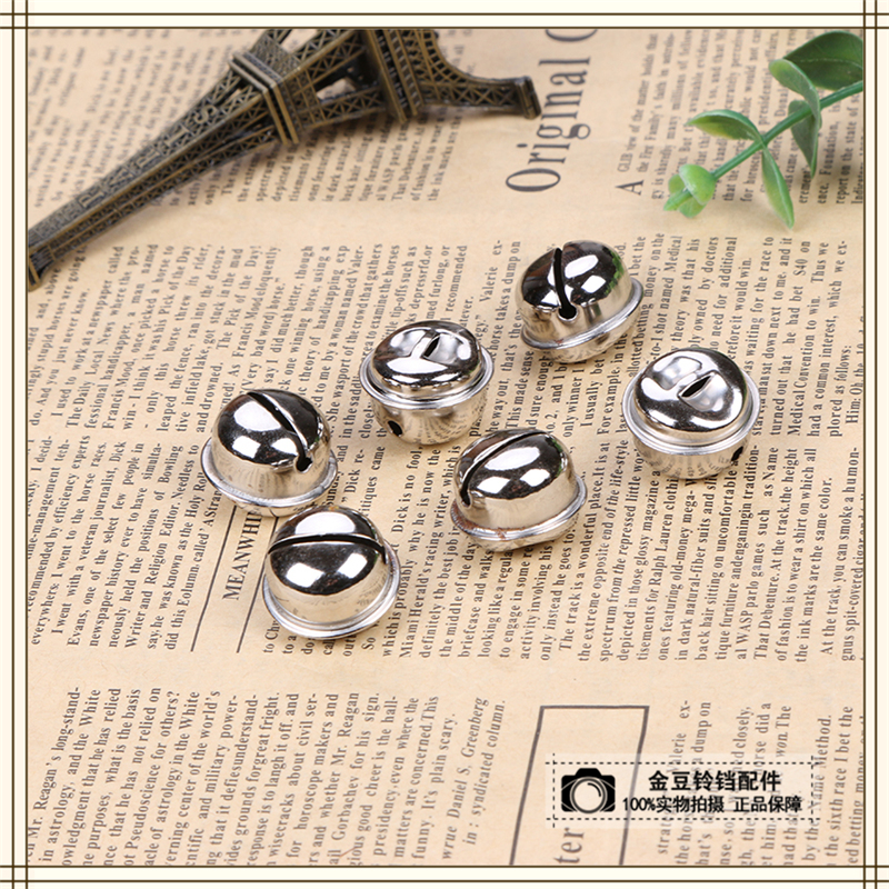 Accessories Silver Iron Bell pet Bell necklace Pendant