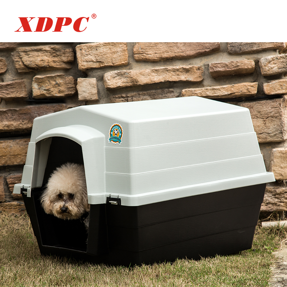 Wholesale animal cage waterproof design plastic pet bed house dog kennels cages