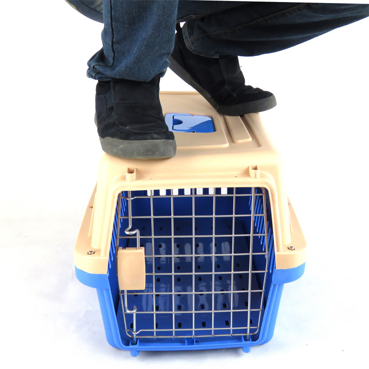 Pet Flight Case Dog Transport Box Cat Carrier Box Travel Dog Cage Teddy Aircraft Cage Dog Cage