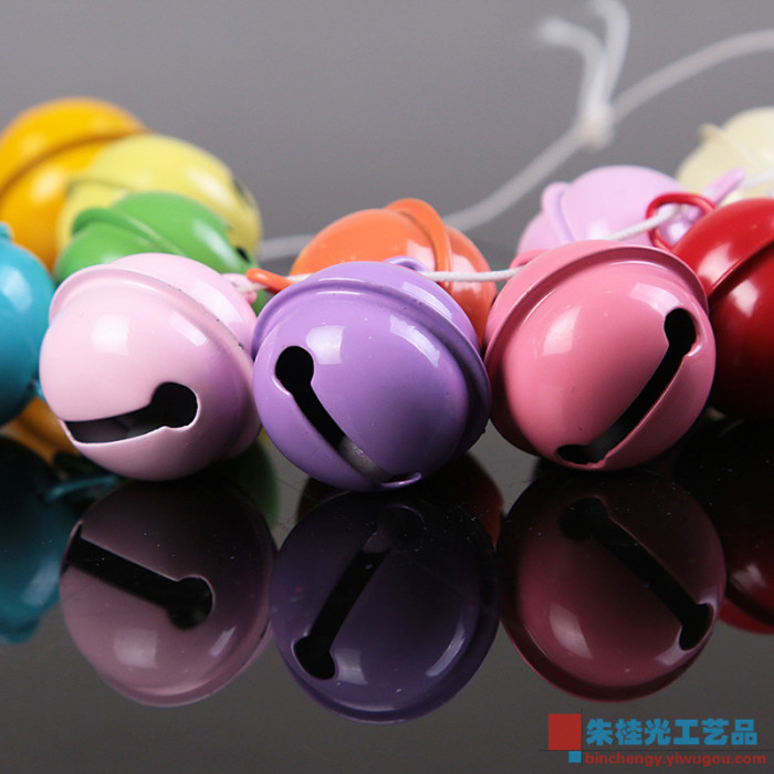 DIY jewelry accessories plating color bell pet bell