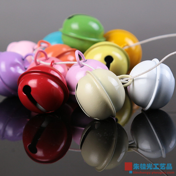 DIY jewelry accessories plating color bell pet bell