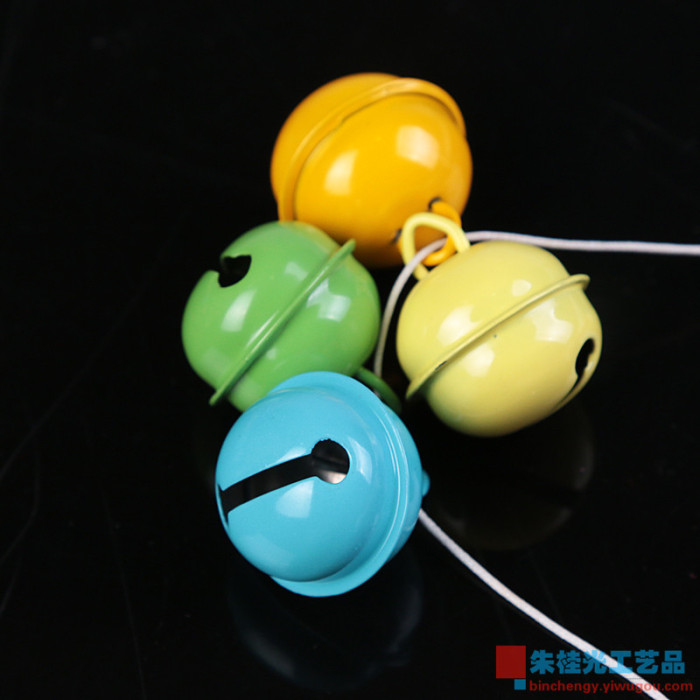 DIY jewelry accessories plating color bell pet bell
