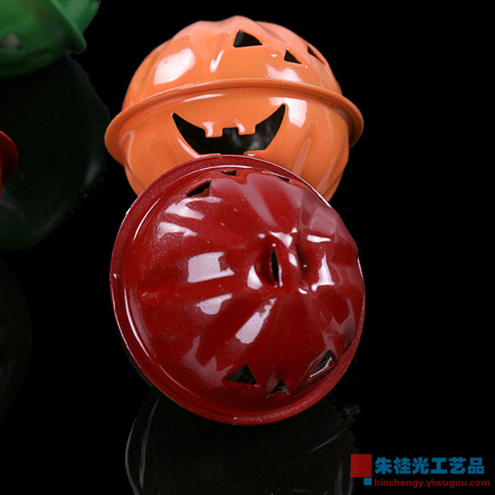 Hand material pet bell accessories cartoon bell small pumpkin