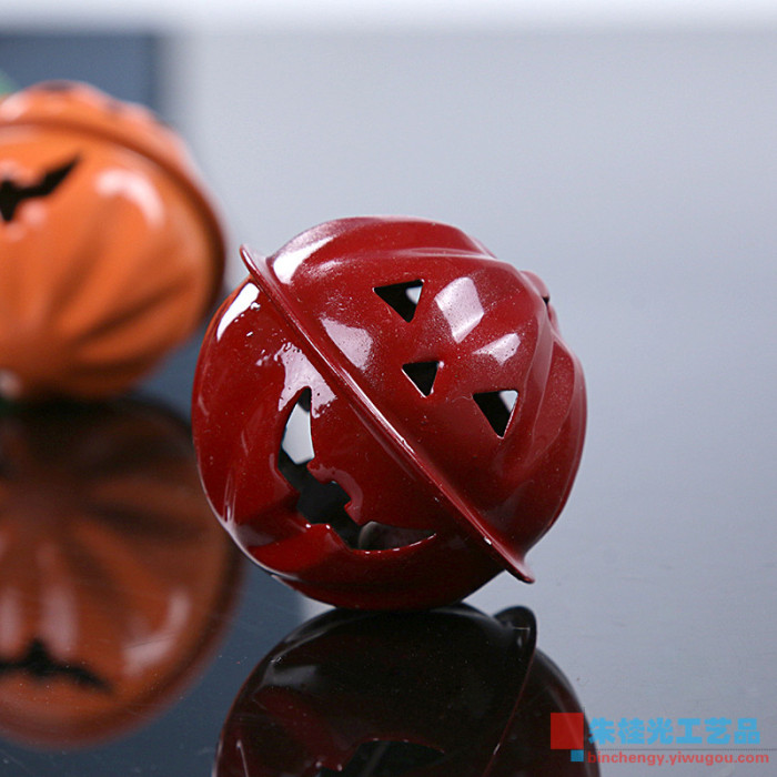 Hand material pet bell accessories cartoon bell small pumpkin