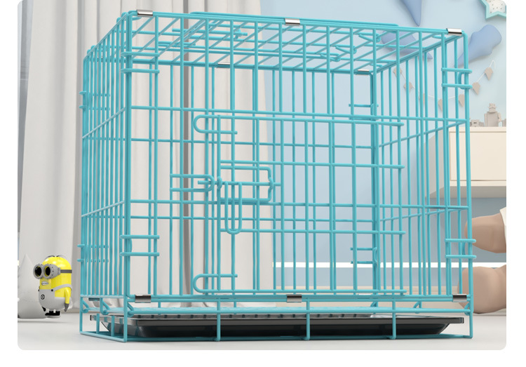 Dog Cage Cat Cage Dog Crate Large Small and Medium-Sized Dogs Bold Iron Cage Folding Cage Dog House Cat Villa Pet Bed Dog Cage Cat Cage Dog Crate Large Small and Medium-Sized Dogs Bold Iron Cage Folding Cage Dog House Cat Villa Pet Bed
