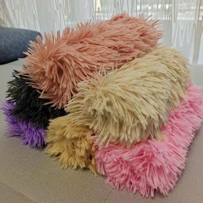 Factory Direct Sales Plush Pet Pad Golden Retriever Small Dog Medium-Sized Dog Large Dog Dog Cage Dog Mat Kennel Pad Factory Direct Sales Plush Pet Pad Golden Retriever Small Dog Medium-Sized Dog Large Dog Dog Cage Dog Mat Kennel Pad