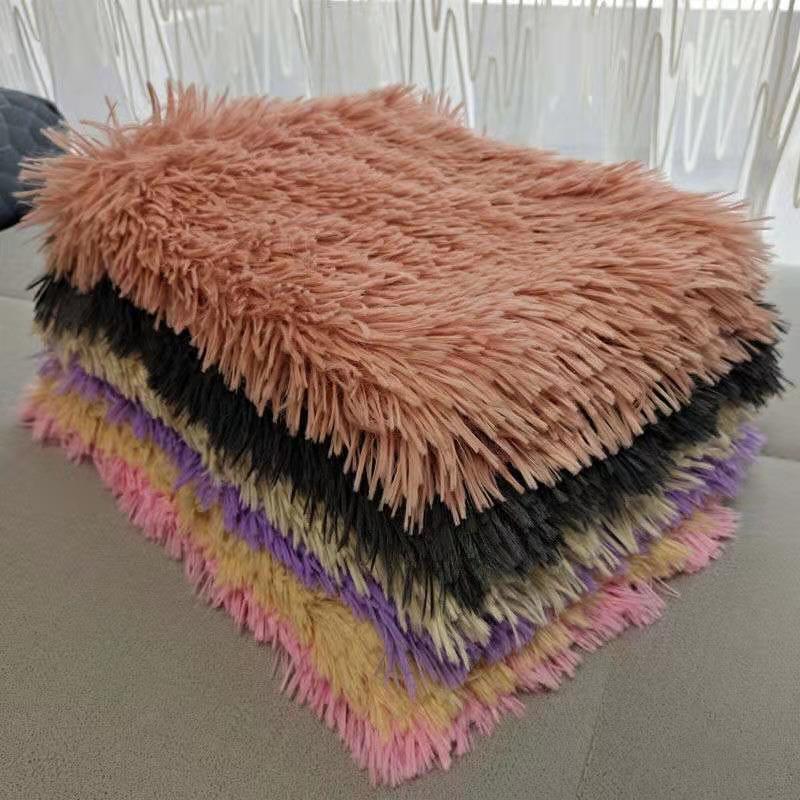 Factory Direct Sales Plush Pet Pad Golden Retriever Small Dog Medium-Sized Dog Large Dog Dog Cage Dog Mat Kennel Pad Factory Direct Sales Plush Pet Pad Golden Retriever Small Dog Medium-Sized Dog Large Dog Dog Cage Dog Mat Kennel Pad