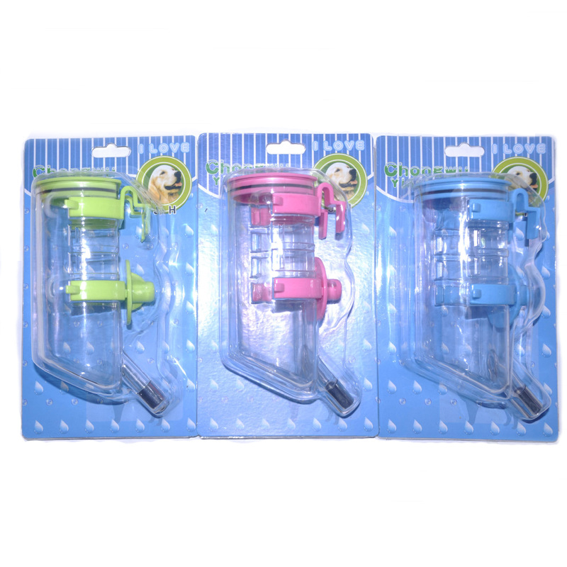 High quality stainless steel, beaded drinking fountain water bottle for a pet dog can be hung on the wall of the cage drinking bottle High quality stainless steel, beaded drinking fountain water bottle for a pet dog can be hung on the wall of the cage drinking bottle