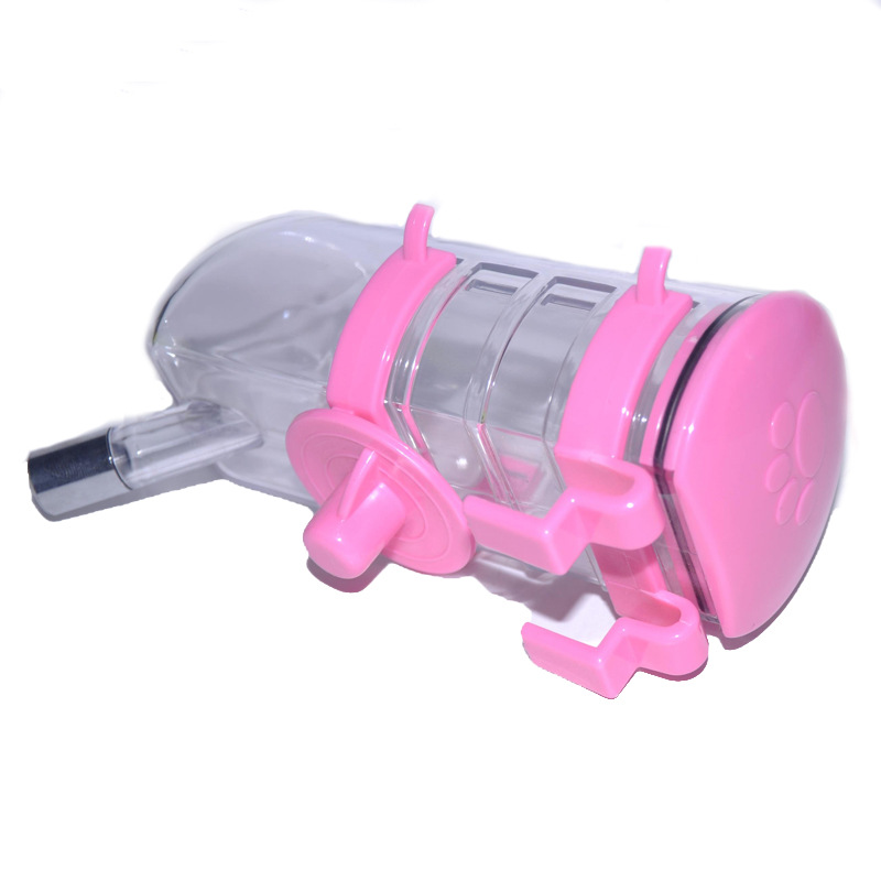 High quality stainless steel, beaded drinking fountain water bottle for a pet dog can be hung on the wall of the cage drinking bottle High quality stainless steel, beaded drinking fountain water bottle for a pet dog can be hung on the wall of the cage drinking bottle