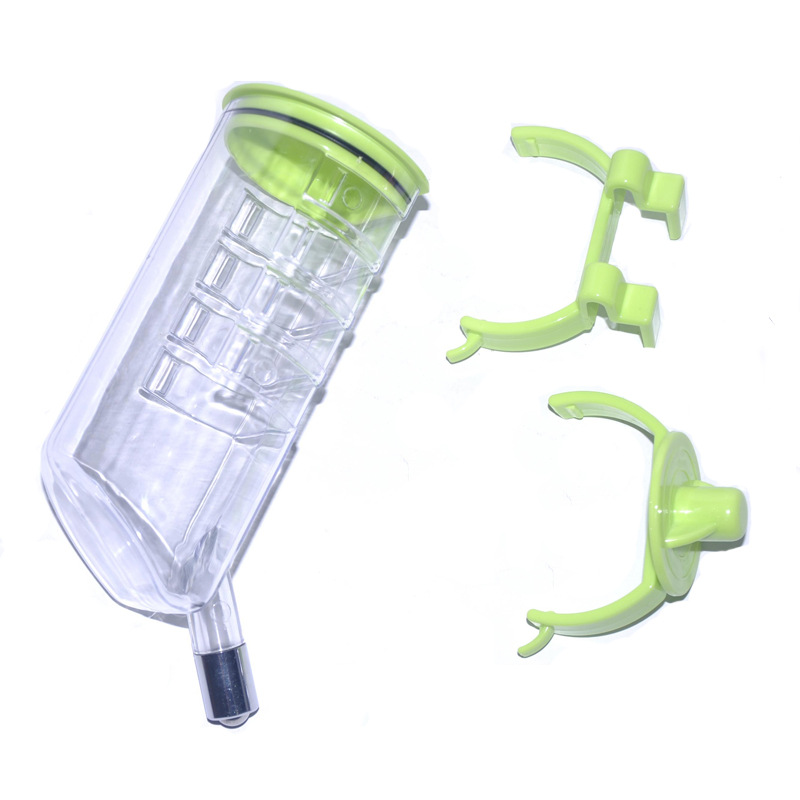 High quality stainless steel, beaded drinking fountain water bottle for a pet dog can be hung on the wall of the cage drinking bottle High quality stainless steel, beaded drinking fountain water bottle for a pet dog can be hung on the wall of the cage drinking bottle