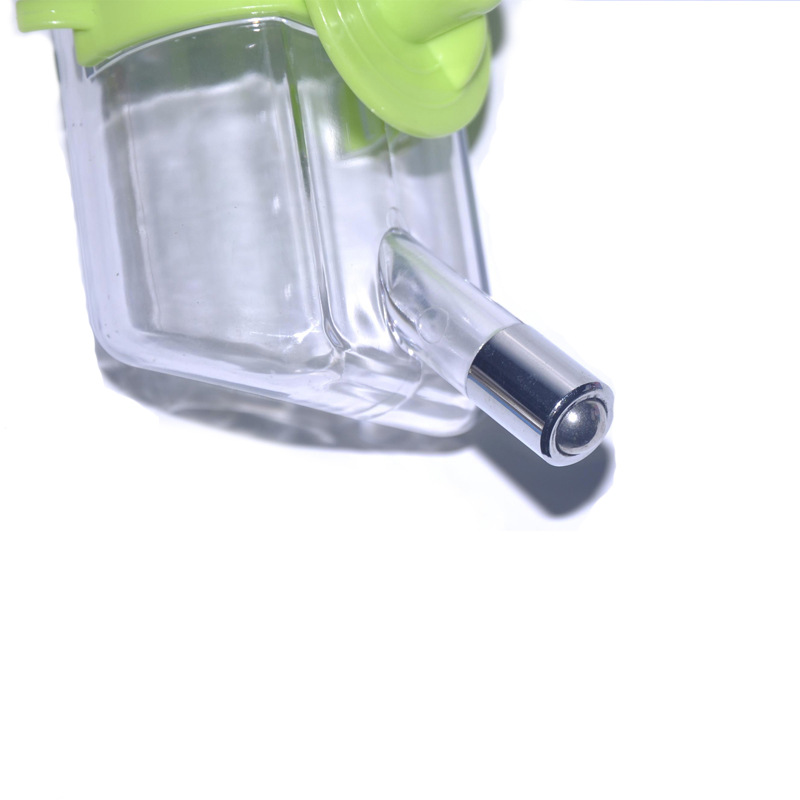 High quality stainless steel, beaded drinking fountain water bottle for a pet dog can be hung on the wall of the cage drinking bottle High quality stainless steel, beaded drinking fountain water bottle for a pet dog can be hung on the wall of the cage drinking bottle