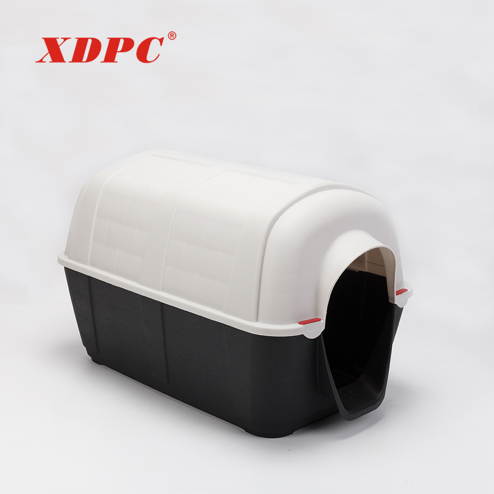 Manufacturer wholesale outdoor plastic large pet dog cage box kennel house