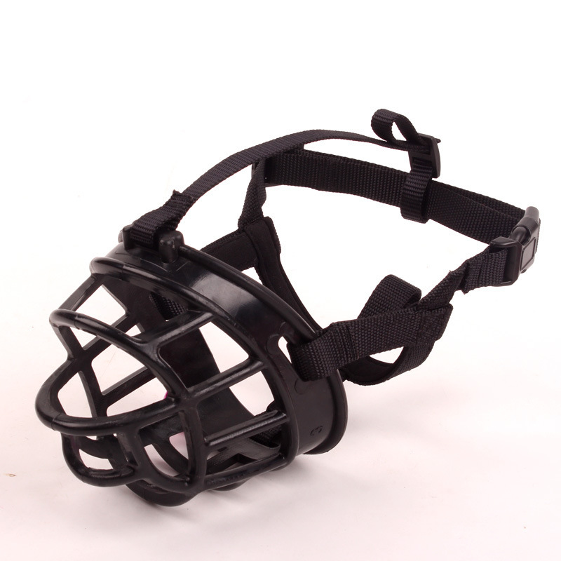 Factory in Stock Dog Mouth Cover Adjustable Compression Anti-Bite Silicone Mouth Cage Dog Mask Dog Training Pet Supplies
