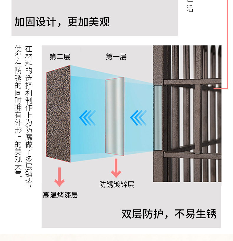 Explosion-Proof Dog Crate Medium Large Dog Galvanized Square Tube Dog Cage with Toilet Indoor Golden Retriever Kennel Iron Cage Pet Supplies Explosion-Proof Dog Crate Medium Large Dog Galvanized Square Tube Dog Cage with Toilet Indoor Golden Retriever Kennel Iron Cage Pet Supplies