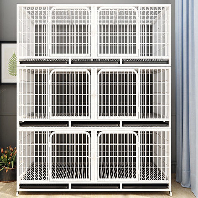 Breeding Cat Cage Dog Crate Rabbit Pigeon Cage Large Large Household Breeding Three-Layer Breeding Cage One Piece Dropshipping