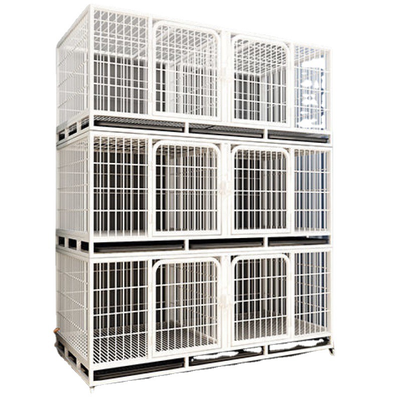 Breeding Cat Cage Dog Crate Rabbit Pigeon Cage Large Large Household Breeding Three-Layer Breeding Cage One Piece Dropshipping