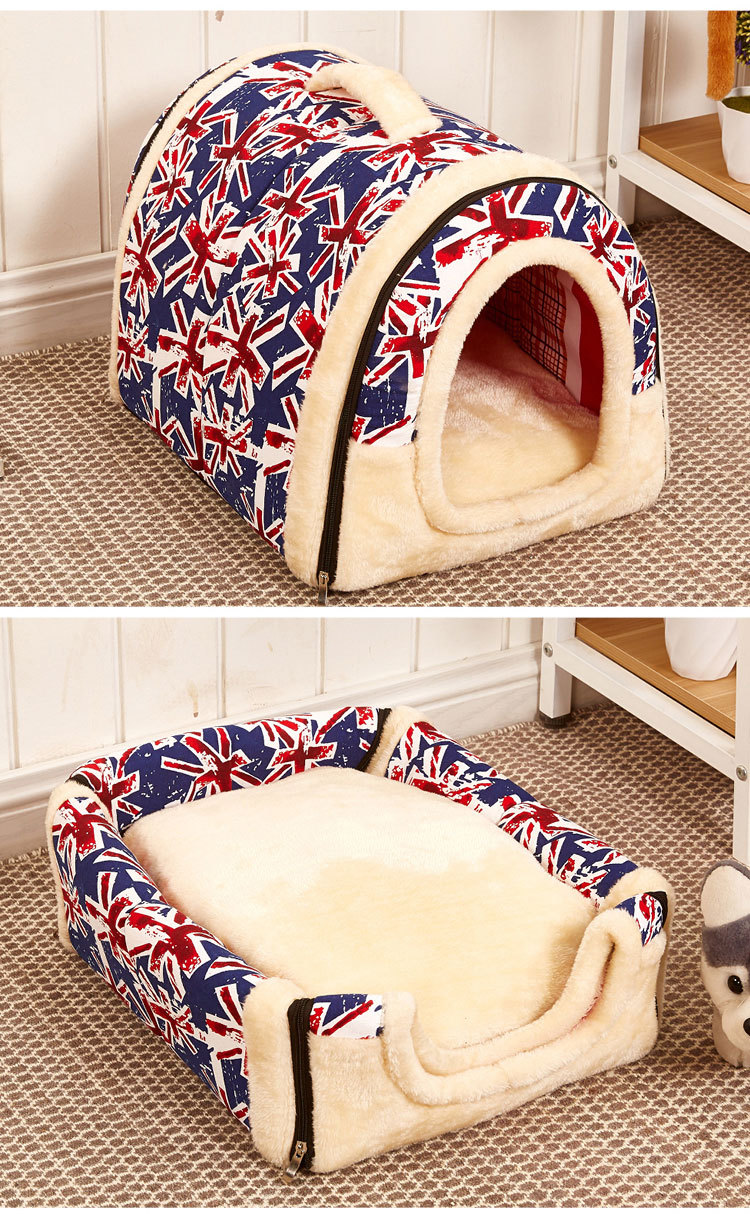Kennel Removable and Washable Pet Bed Cat Kennel Dog Cage Dog Bed Autumn and Winter Foreign Trade Hot Selling Pet Kennel Removable and Washable Pet Bed Cat Kennel Dog Cage Dog Bed Autumn and Winter Foreign Trade Hot Selling Pet
