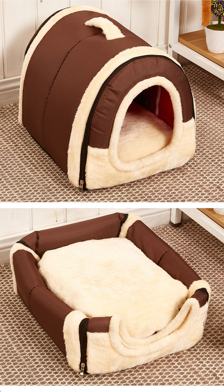 Kennel Removable and Washable Pet Bed Cat Kennel Dog Cage Dog Bed Autumn and Winter Foreign Trade Hot Selling Pet Kennel Removable and Washable Pet Bed Cat Kennel Dog Cage Dog Bed Autumn and Winter Foreign Trade Hot Selling Pet
