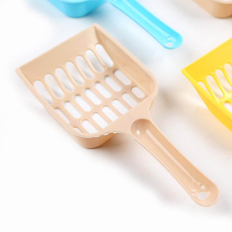 Meow Whale Cat Cleaning Supplies Color Plastic Cat Litter Scoop Kitten&#039;s Paw Hollow Pp Material Cat Litter Shovel Shit Device in Stock Wholesale