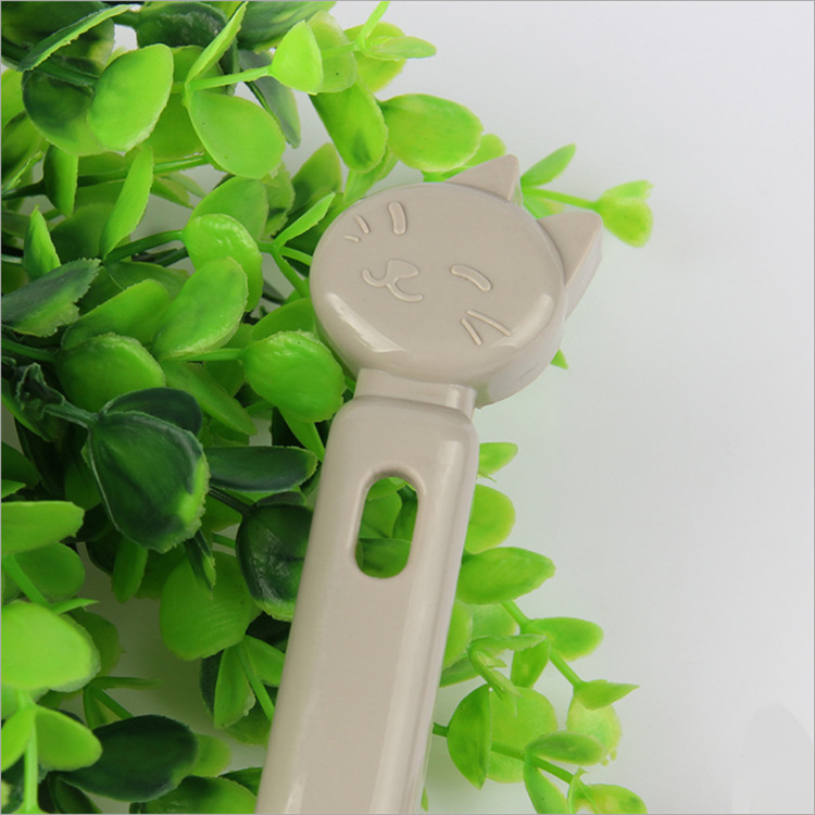 Pet Cleaning Supplies Cat Plastic Cute Shit Shovel Tool Cat Leak-Proof Cat Litter Scoop Portable Hanging Shovel