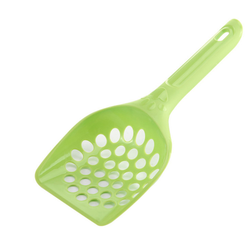 Candy Color Pet Cleaning Supplies Portable Lightweight Cat Litter Scoop Hollow Shovel