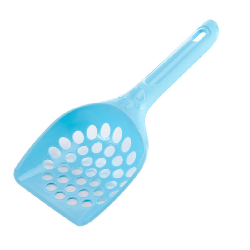 Candy Color Pet Cleaning Supplies Portable Lightweight Cat Litter Scoop Hollow Shovel