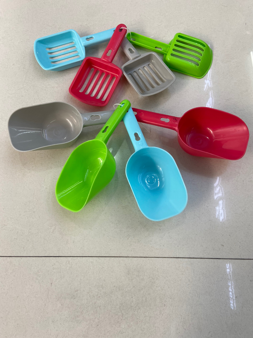 Dog Food Shovel Plastic Pet Shovel Cat Food Spoon Cat Litter Scoop Dog Food Shovel Cat Supplies Grain Shovel