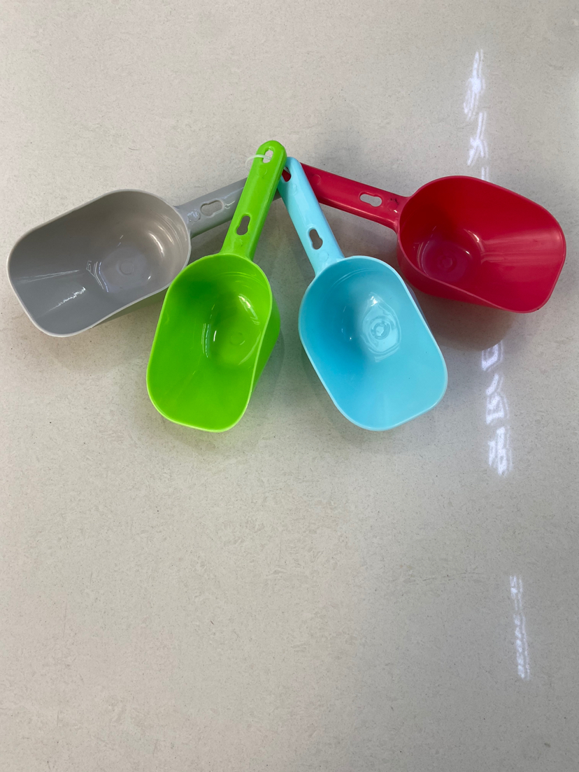 Dog Food Shovel Plastic Pet Shovel Cat Food Spoon Cat Litter Scoop Dog Food Shovel Cat Supplies Grain Shovel