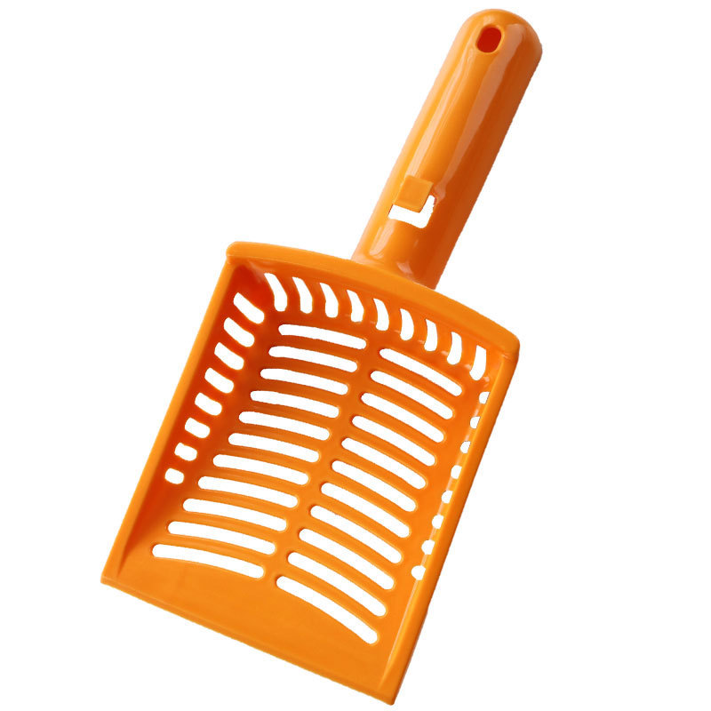 Wholesale Cat Litter Scoop Square Fine Hole Long Handle Large Cat Shit Shovel Pet Toilet Cleaning Supplies Factory Direct Sales