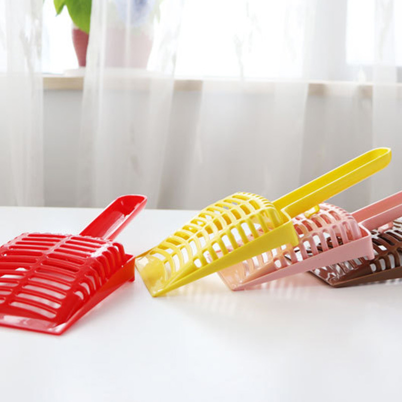 Wholesale Cat Litter Scoop Square Fine Hole Long Handle Large Cat Shit Shovel Pet Toilet Cleaning Supplies Factory Direct Sales Wholesale Cat Litter Scoop Square Fine Hole Long Handle Large Cat Shit Shovel Pet Toilet Cleaning Supplies Factory Direct Sales