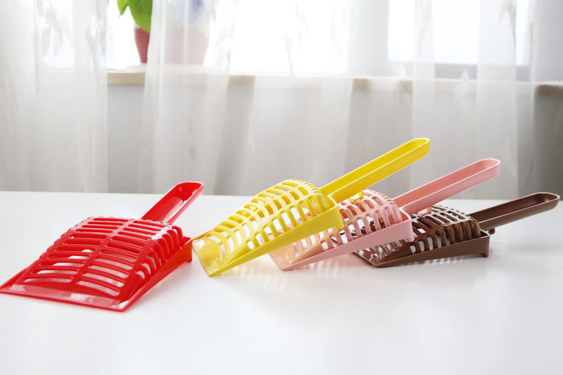 Wholesale Cat Litter Scoop Square Fine Hole Long Handle Large Cat Shit Shovel Pet Toilet Cleaning Supplies Factory Direct Sales Wholesale Cat Litter Scoop Square Fine Hole Long Handle Large Cat Shit Shovel Pet Toilet Cleaning Supplies Factory Direct Sales