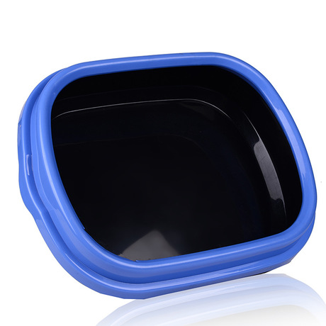 The factory supplies semi - enclosed cat litter pan toilet bedpan cat cat cat litter pan pet supplies with a shovel