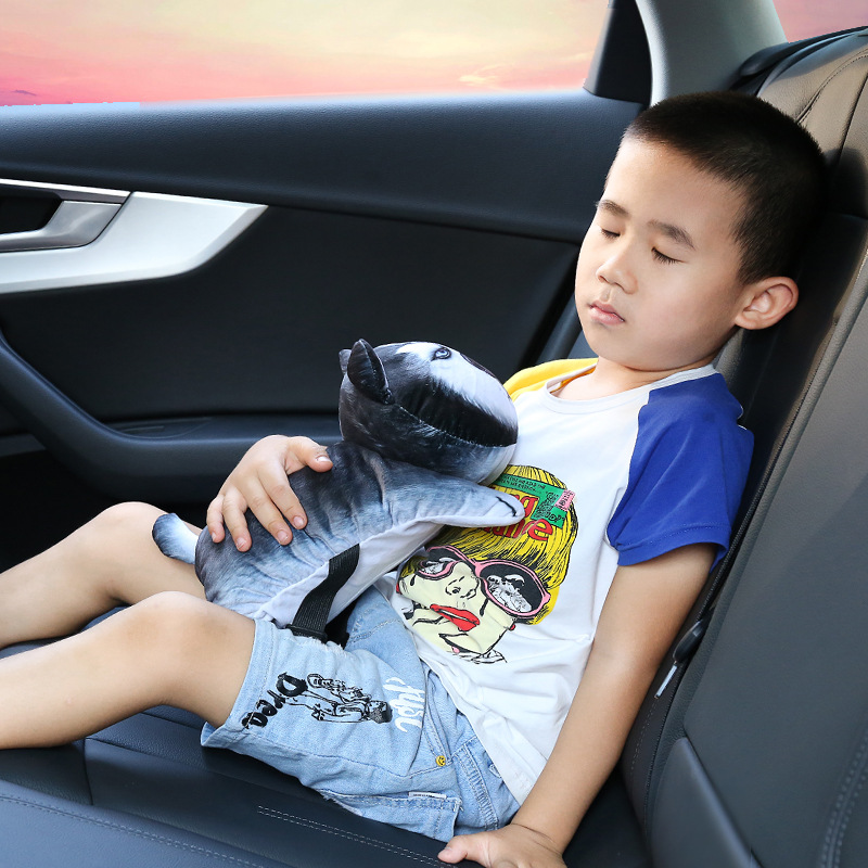 Box Cute Pet Automobile Armrest Box Cover Tissue Dispenser Hanging Car Chair Back Tissue Box Headrest Shoulder Pad
