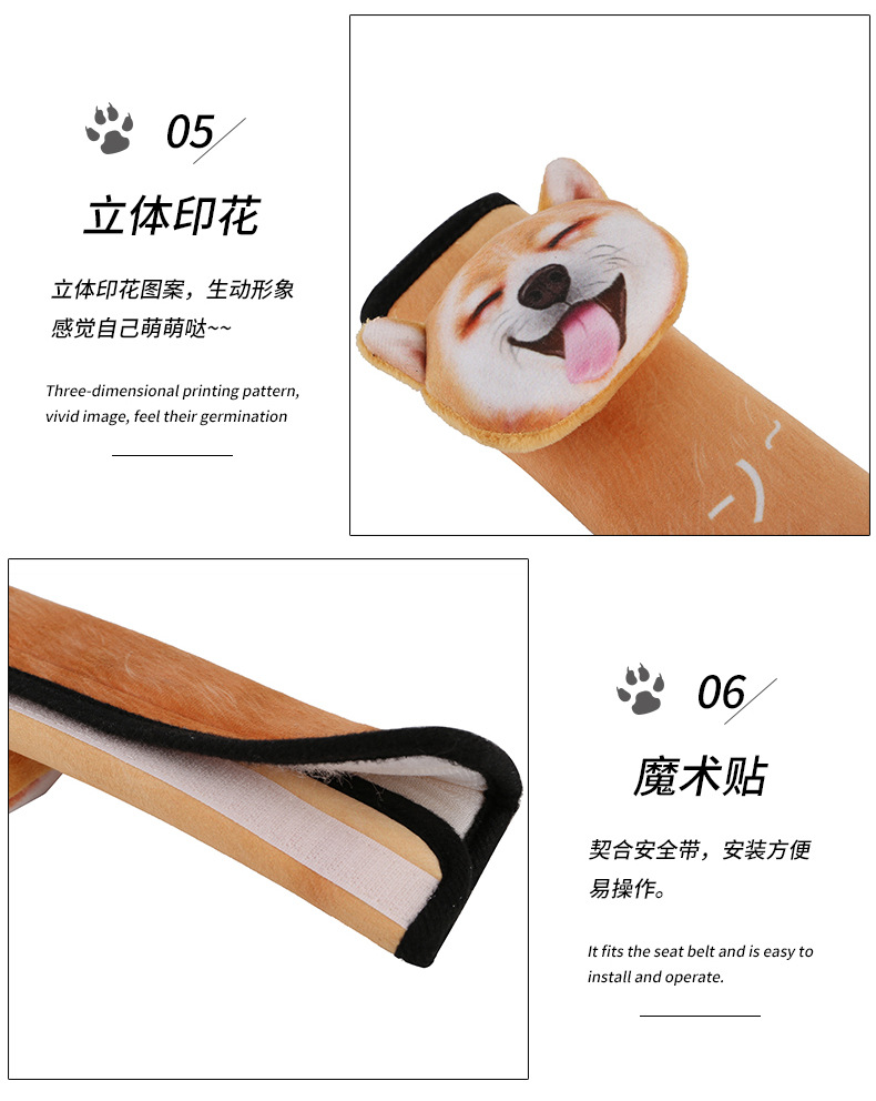Box Cute Pet Automobile Armrest Box Cover Tissue Dispenser Hanging Car Chair Back Tissue Box Headrest Shoulder Pad