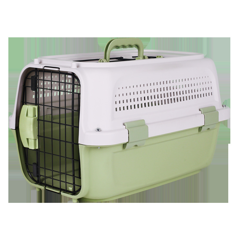 Pet Flight Case Pet Cage Portable Travel Check-in Suitcase Small Dog Car Air Box