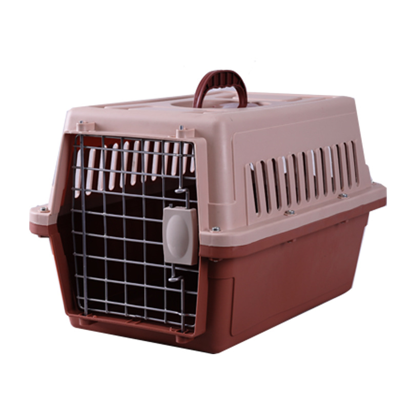Factory Direct Sales Pet Flight Case Pet Cage Portable Travel Check-in Suitcase Small Dog Car Air Box