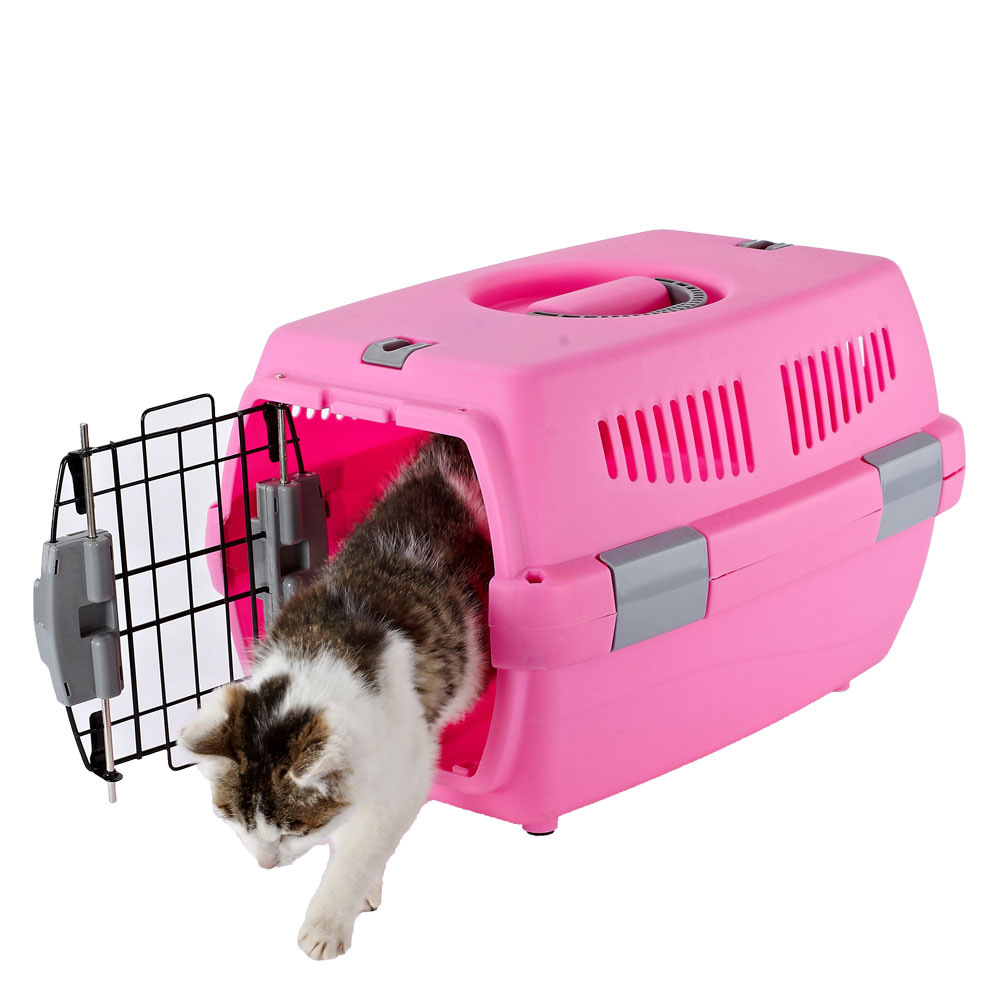 Pet Pet Pet Pet Pet Pet carrier large cat cage portable out of the dog large and small dog air consignment box