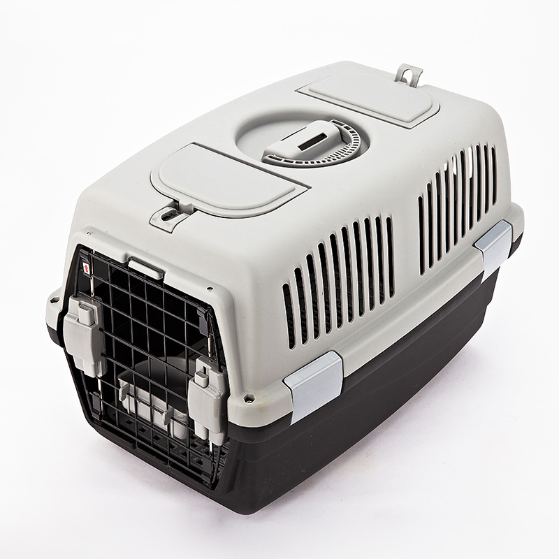 Pet Flight Case Cat and Dog Outdoor Breathable Luggage Cat and Dog Portable Transport Air Freight Box Large