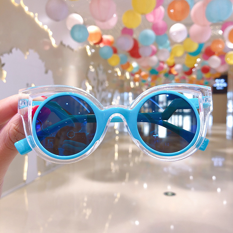 Kids Sunglasses Cute Sunglasses Sun Protection Polarized Glasses Baby Personality Boys and Girls Fashion Toy Glasses