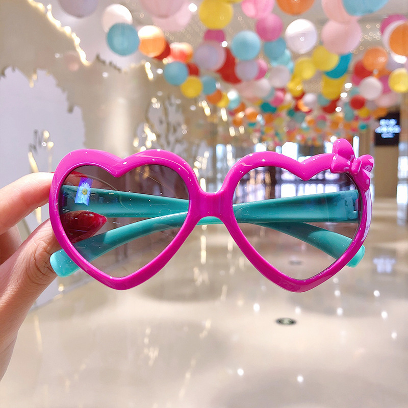 Kids Sunglasses Cute Sunglasses Sun Protection Polarized Glasses Baby Personality Boys and Girls Fashion Toy Glasses