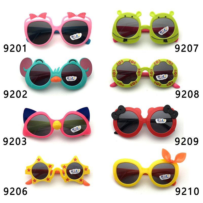 New Kids Sunglasses Children&#039;s Glasses Men&#039;s and Women&#039;s Baby Cartoon Sunglasses Toy Glasses