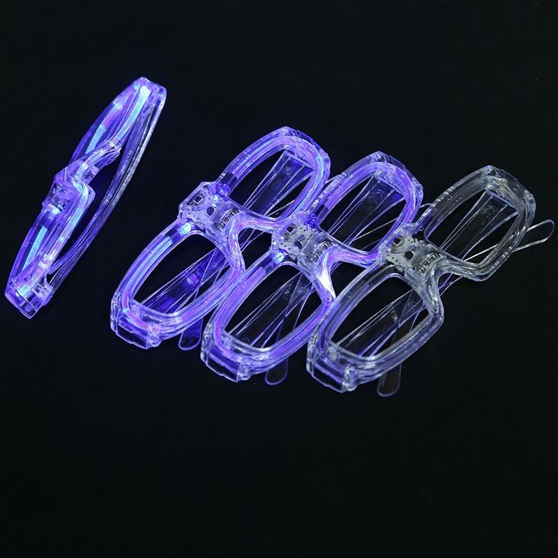 New Luminescent Glass Voice-Activated Induction Creative Personalized Party Decoration Plastic Luminous Toy Glasses