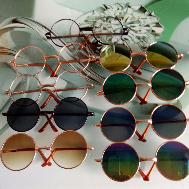 Toy Glasses Doll Glasses Exo Doll Glasses Muppet Glasses Small Cloth Glasses Salon Glasses