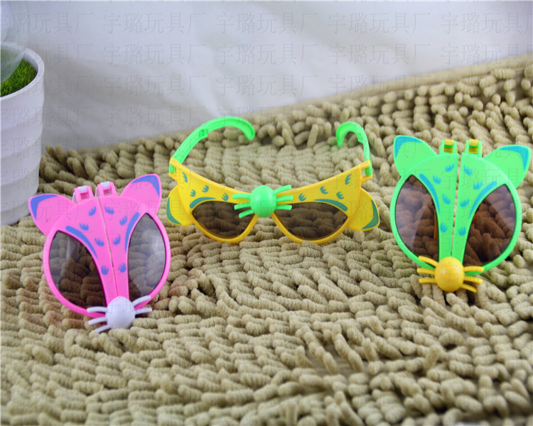 Children's Day Hot Sale Deformable Folding Glasses 5 Cute Cartoon Animal Glasses Kid's Toy Glasses