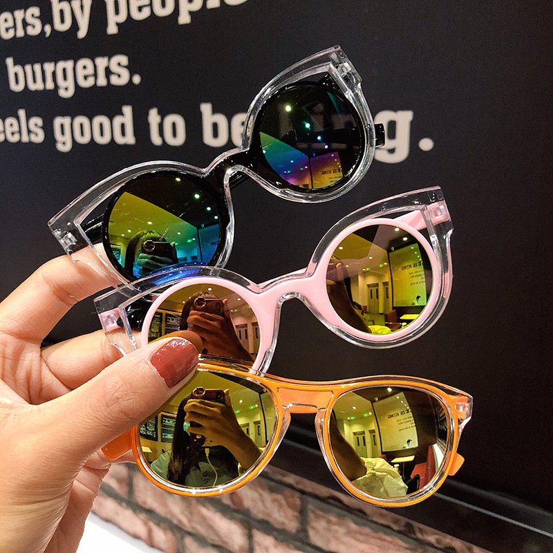 Toy Glasses  Sunglasses Sun Protection Polarized Glasses Baby Personality Boys and Girls Fashion Cartoon Toys Sunglasses