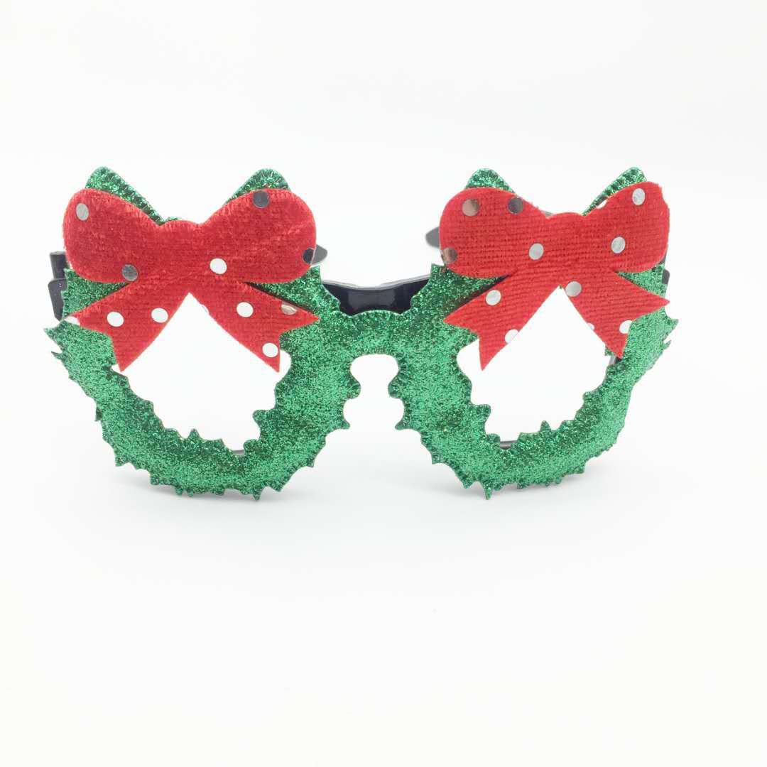 Christmas Decorations Adult and Children Universal Toy Santa Snowman Antlers Christmas Toy Glasses