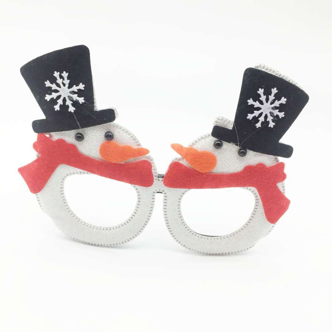 Christmas Decorations Adult and Children Universal Toy Santa Snowman Antlers Christmas Toy Glasses