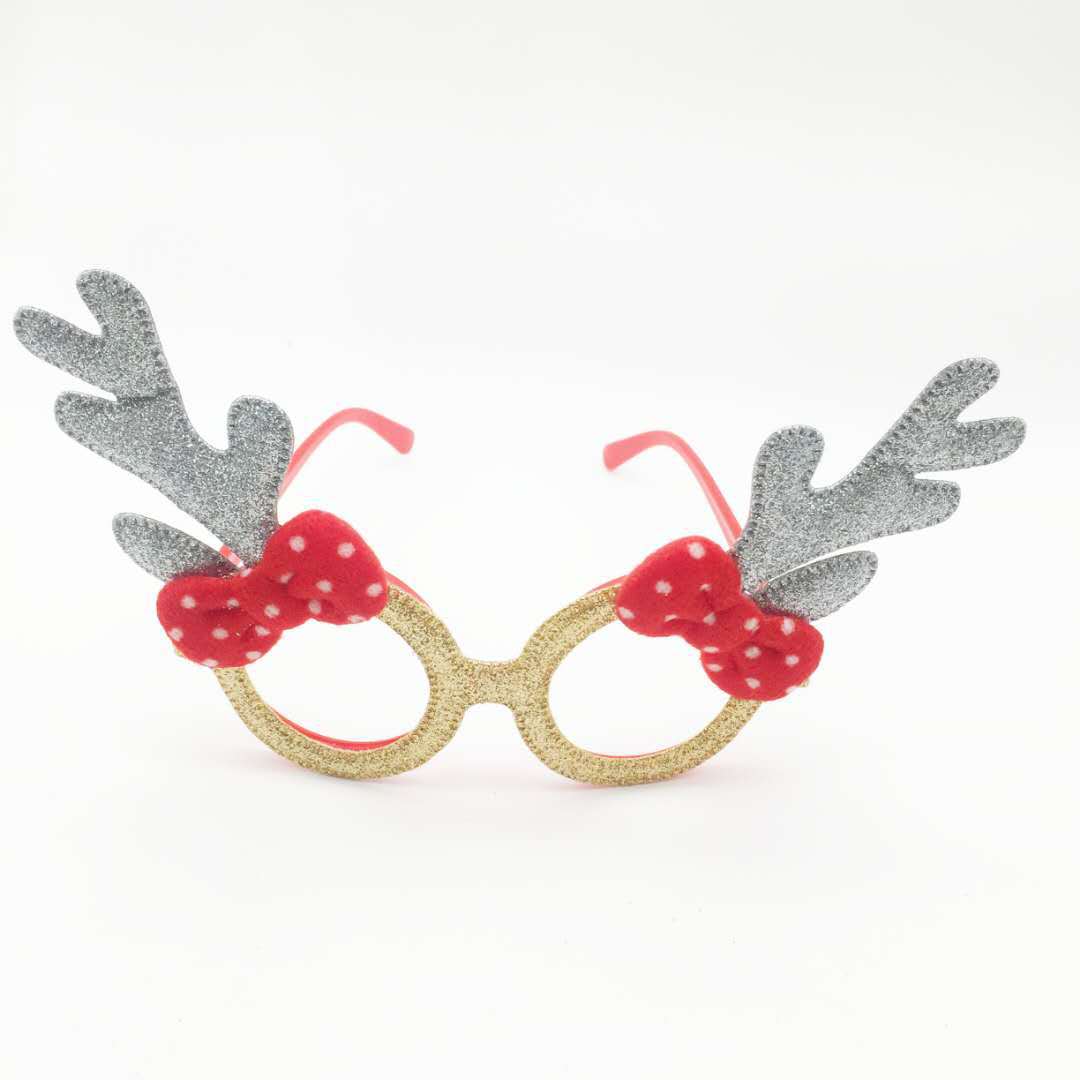 Christmas Decorations Adult and Children Universal Toy Santa Snowman Antlers Christmas Toy Glasses